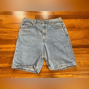 90s Levi’s jorts jean shorts 505 rare vintage size 36 classic denim Y2K trendy